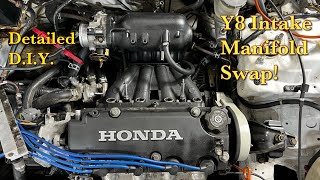 How To Put A Y8 Intake Manifold On Your D16Y7