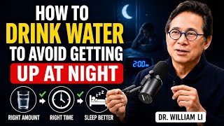 Dr. William Li: Drink Water THIS Way at Night & Stop Waking Up to Pee!