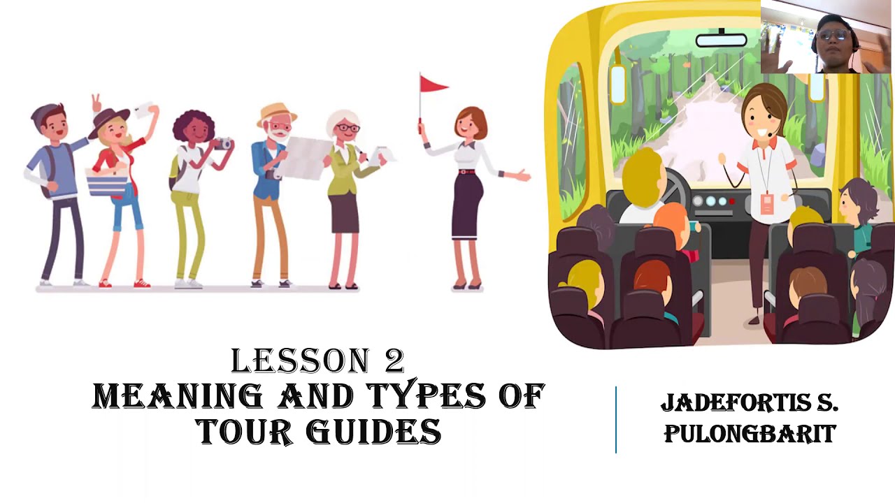 types of tour guide and their duties