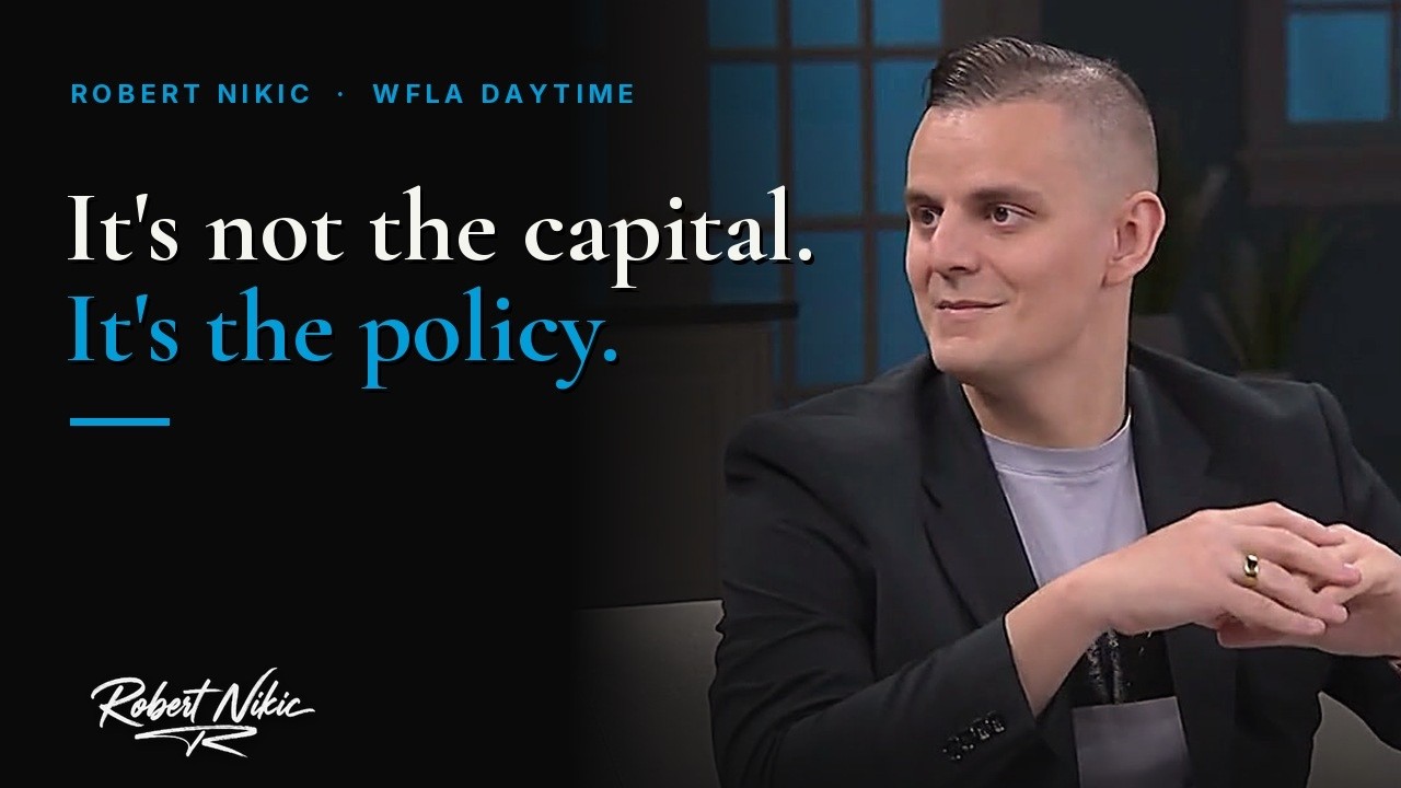 Robert Nikic: Robert Nikic on WFLA Daytime: Why Businesses Fail (It's Not the Capital)