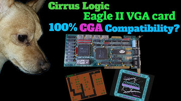 Cirrus Logic "Eagle II" VGA card, 100% CGA compatibility?