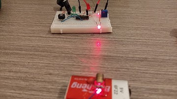Obstruction Detector with LM324 & LDR #lm324 #darksensor #electronic