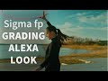 How to Grade Sigma fp to Alexa Kind of Look Tutorial.
