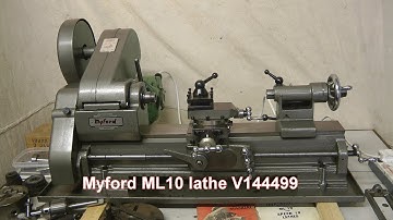 Myford ML10 lathe serial number V144499