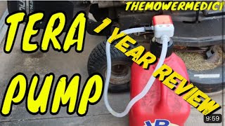 TERA PUMP ONE YEAR REVIEW / STILL AN AWESOME WAY TO SAFELY TRANSFER FUEL by THEMOWERMEDIC1 3,869 views 9 months ago 6 minutes, 14 seconds