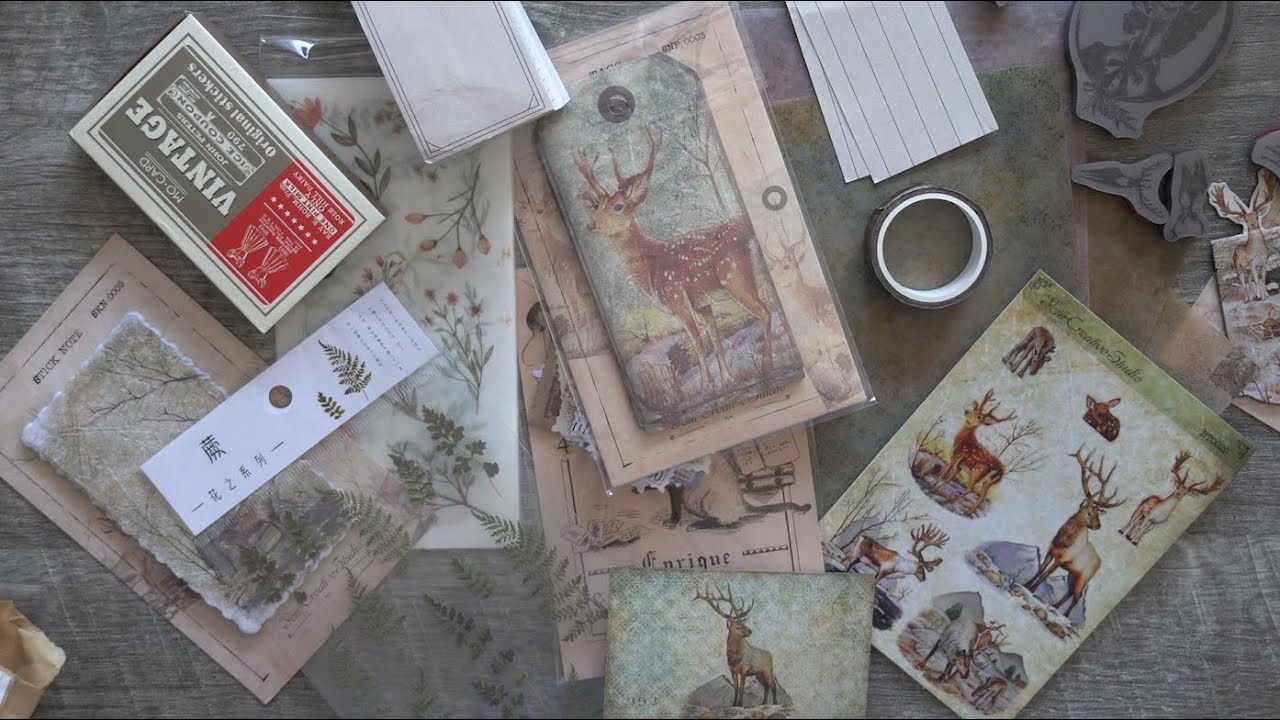 💫Your Creative Studio💫 || November 2021 Unboxing || Vintage Stationary Box