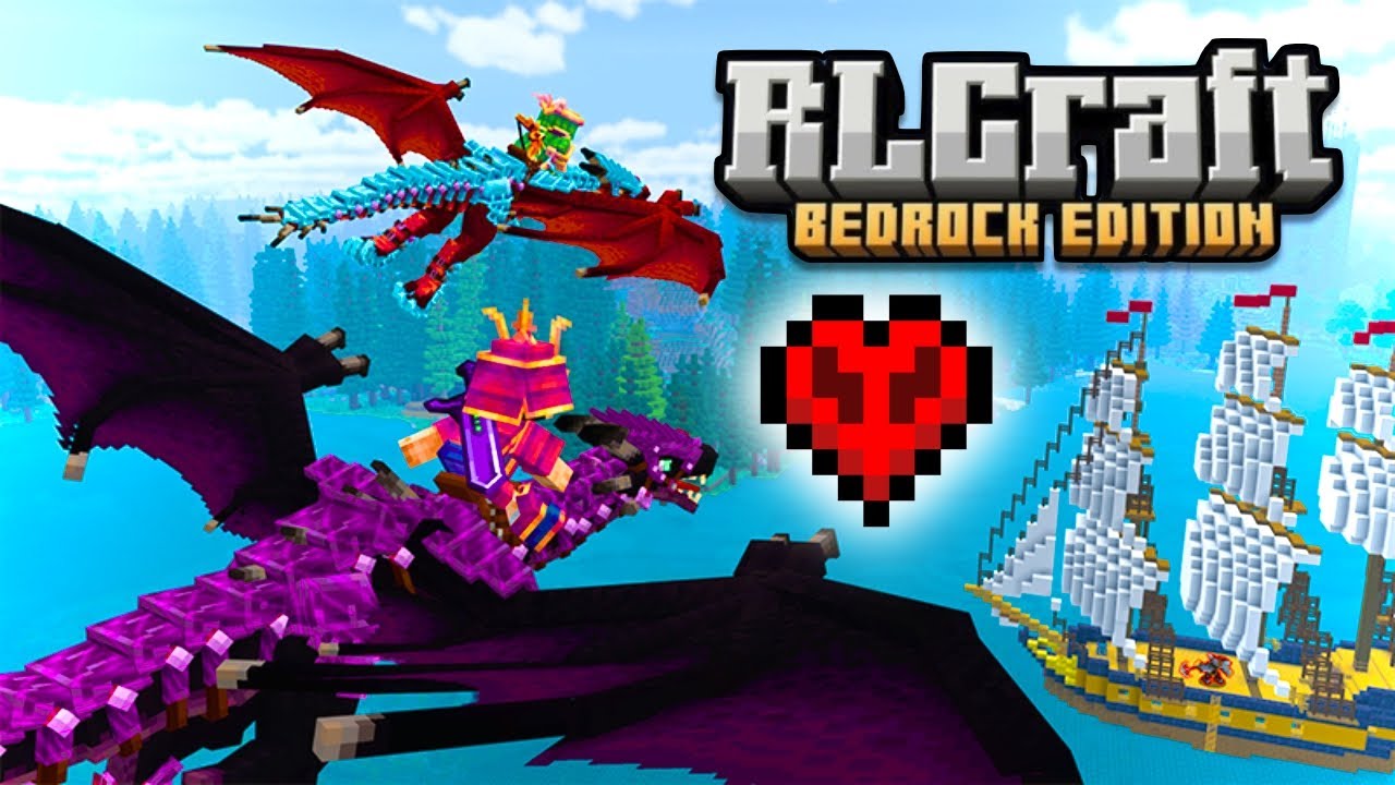 RLCraft Bedrock: It's Fixed, Let's Raid A Dungeon - YouTube