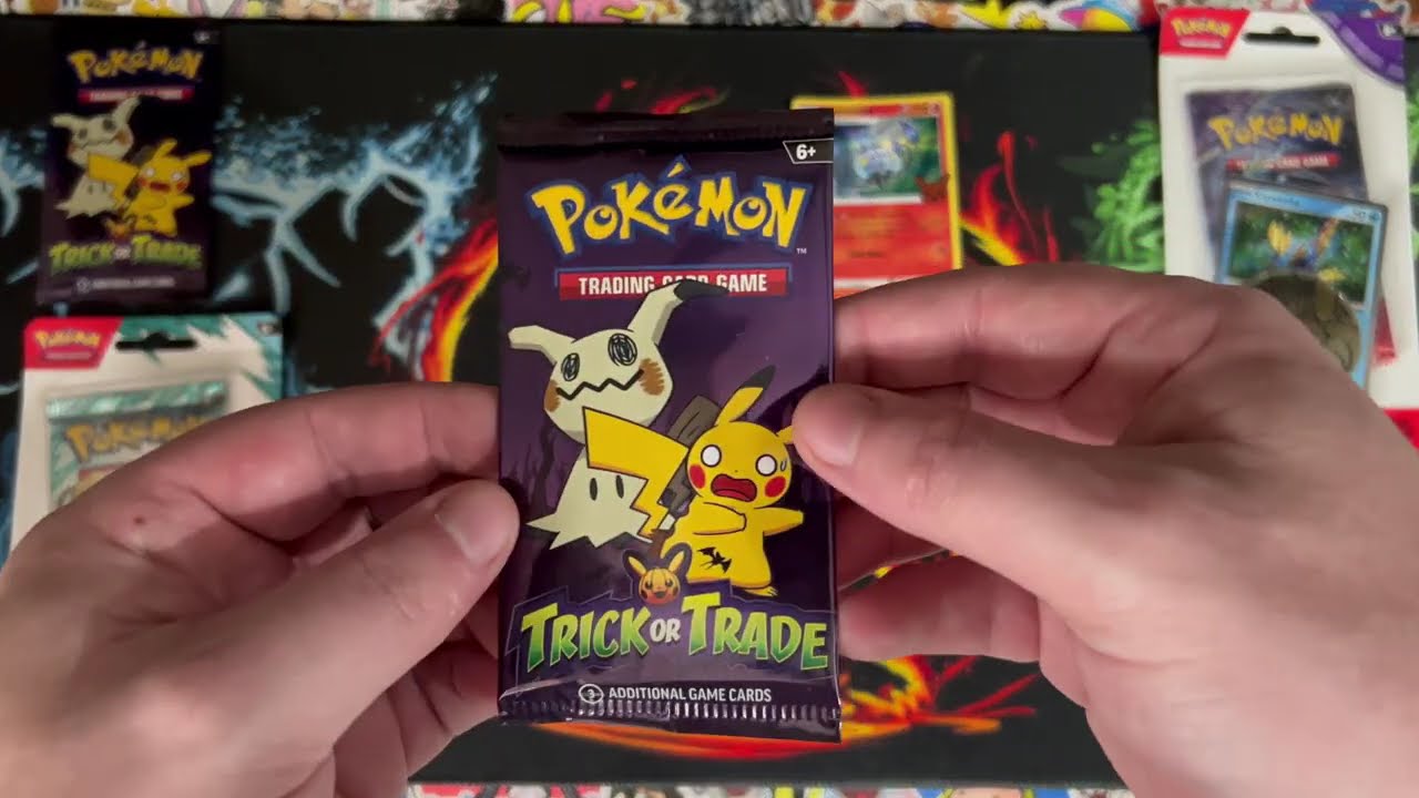 Opening 2 Pokemon Trick Or Trade Card Packs  *2023 No.95 & 96*