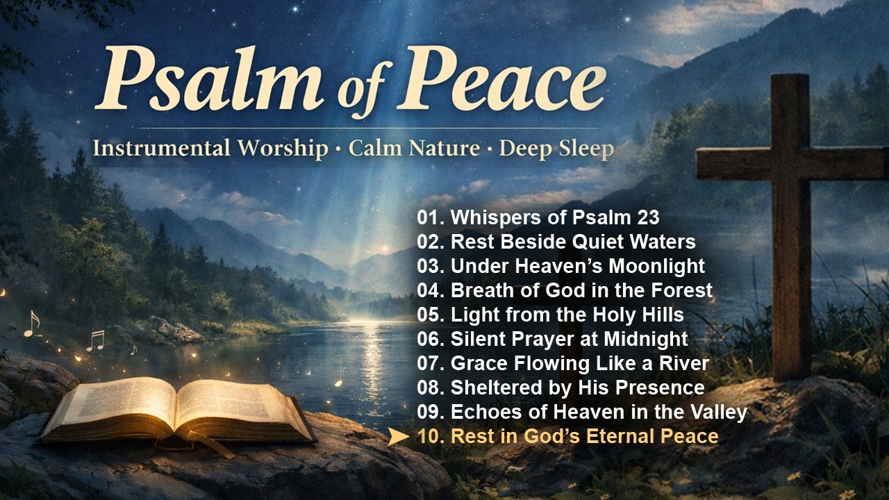 Christian Psalm Instrumental 🌿 Worship Music for Sleep & Prayer