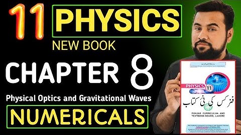 Numerical chapter 8 - class 11 Physics new book - 11th  physics numerical ch8