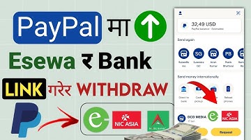 How To Link Esewa, Bank on PayPal | How To Withdraw Money From Paypal in Esewa