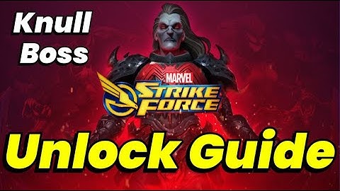 UNLOCK KNULL EASY! FREE 7 YELLOW STARS GUIDE! PVE BOSS MODE | NOV 2025 | MARVEL Strike Force