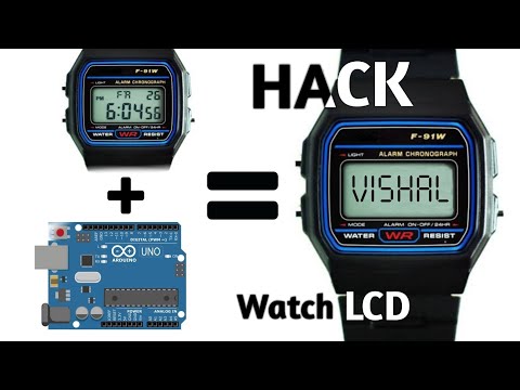 Hack digital watch