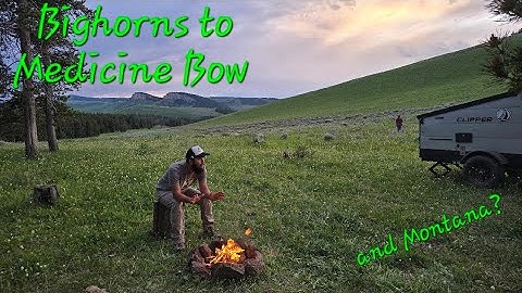 Epic Campsite With Wildlife All Around! | Bighorn Mountains Adventure Continues