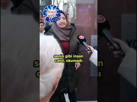 Suriyeli kadın Türklere hakaret ediyor #suriyeli