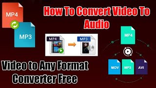 How To Convert Video To Audio | Mp4 to Mp3 convert | Video to Any Format Converter Free | HackTeachz screenshot 3