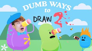 【😨阻止朋友自殺的遊戲？！】可是我愈救愈死...DUMB WAYS TO DRAW 2 (中字)