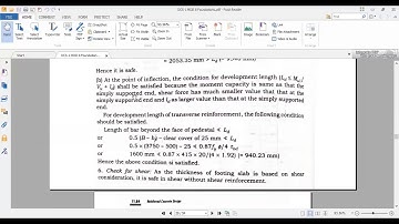 SAITM B Tech Civil Sem 4 Design of Concrete Structures Unit No 8 Lecture No 29