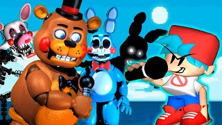 картинка: ФНФ ПРОТИВ ФНАФ 2 ► Friday Night Funkin' vs. Five Nights at Freddy's 2