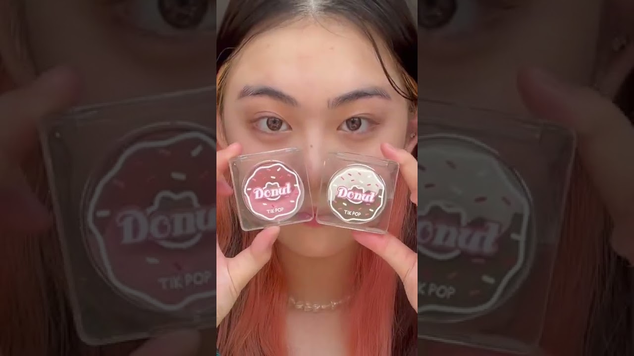 food makeup diy? #ASMR #makeupasmr #koreanmakeup