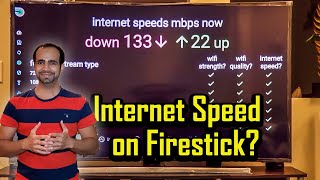 find out what internet speed your firestick is really getting!