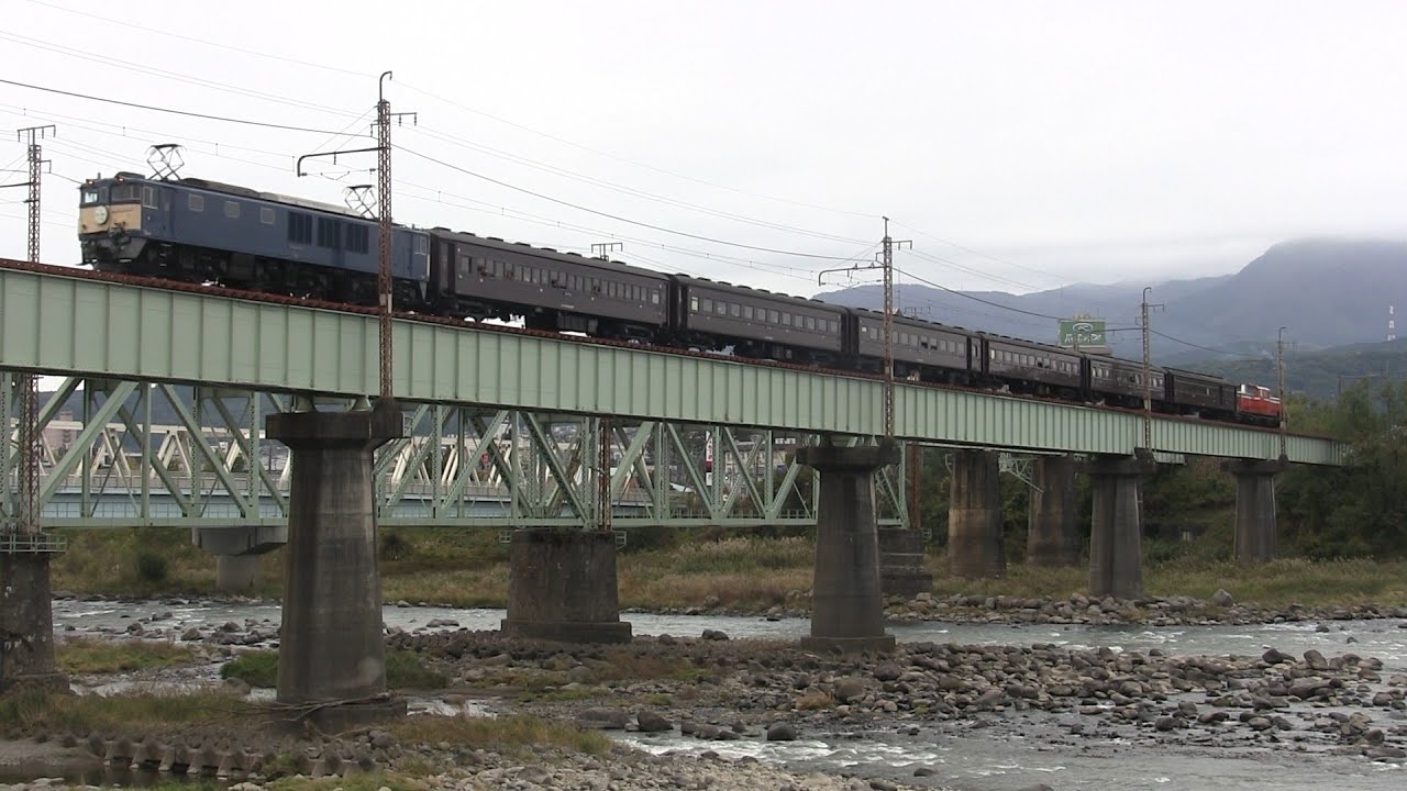 【上越線ラストラン】EL・DLぐんま3fin EF64 1001+DD51 842