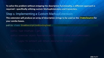 Solving the TypeConverter Issue with Enum Types and Dependency Properties in WPF