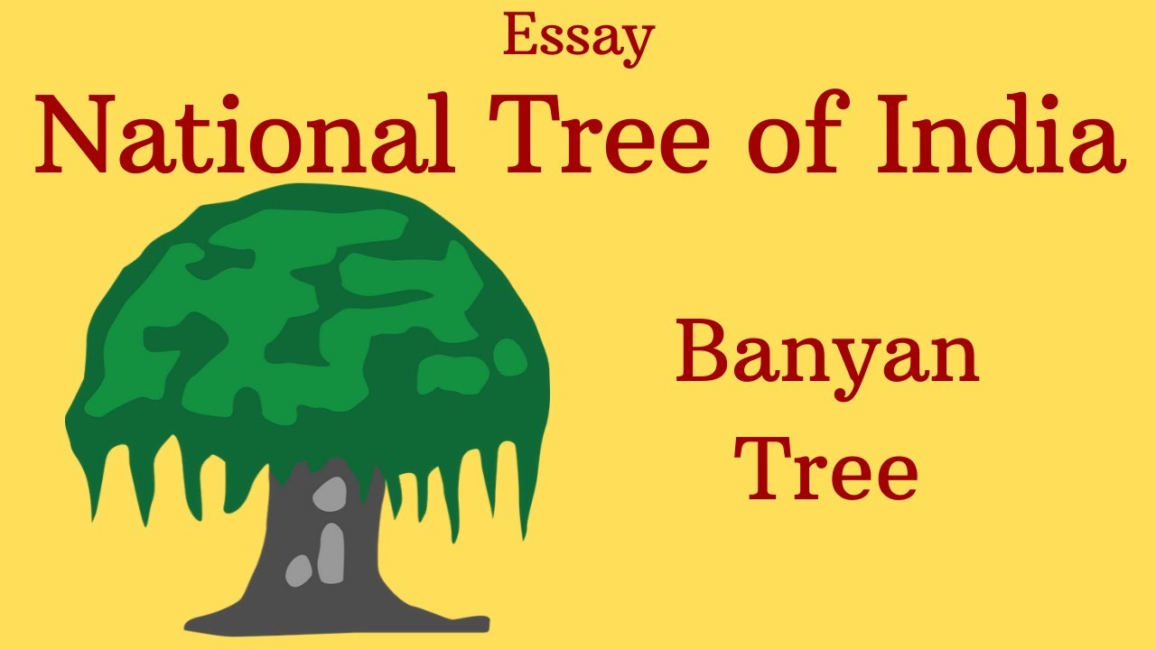national tree essay in hindi