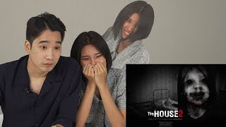 Koreans try SCARIEST Flash Game in the US!! (House 2)