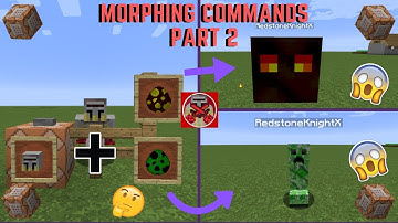 Command Block Tutorial #43: Morphing Commands in Minecraft Part 2 (1.14+)