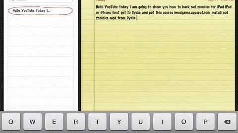 How to Mod cod waw zombies iPod