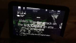 Is your 2nd Gen Echo Show Dim Had to adjust brightness, it's always dim. Setting: Top slide down