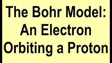 The Bohr Model: An Electron Orbiting a Proton