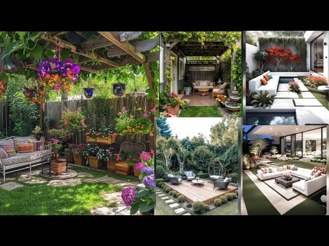 garden design trends 2024 Best backyard landscaping ideas front yard design by Happily Heaven