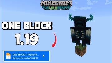 How To Download & Install OneBlock Survival Map In Minecraft | 1.19+
