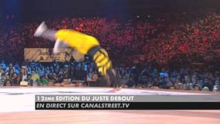 Les finales du Juste Debout 2013 à Bercy en direct sur Canalstreet.tv