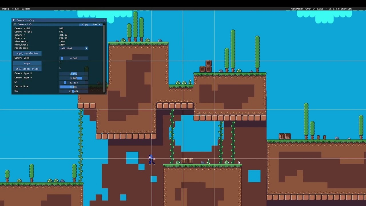 Modular 2D Camera System for Gamemaker