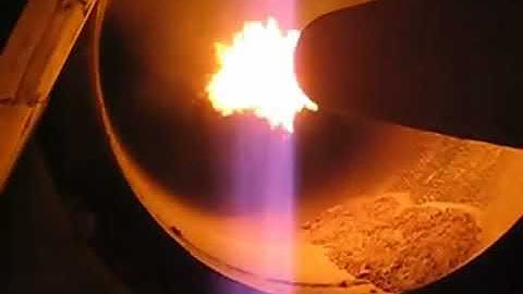 Vòi đốt lò nhà máy xi măng Thăng Long Quảng Ninh