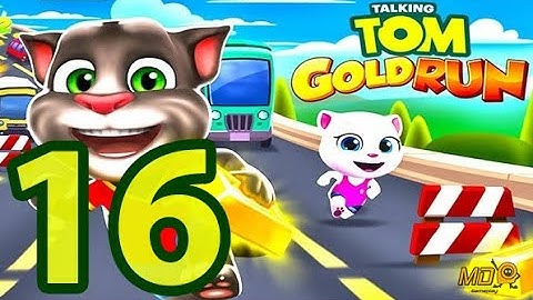 Talking Tom Gold Ru‪n‬ - Gameplay Walkthrough Part 16 - iOS, Android