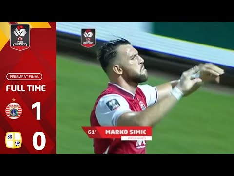 Persija vs Barito - Highlights Cuplikan Gol | Piala Menpora 2021