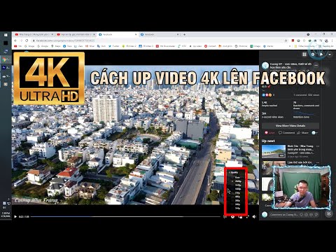 Video Cách up video 4K lên Facebook chuẩn MP4 H.265 - youtube