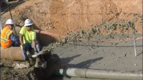 Large Trench Flowable Fill