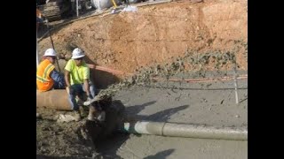Large Trench Flowable Fill