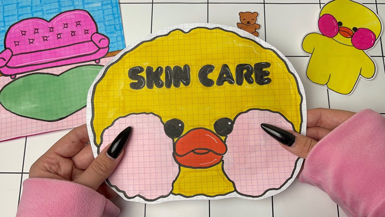 [🌸paper diy🌸] Lalafanfan Skin care 🧼 Roblox Blind bag tutorial 종이놀이