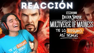 Doctor Strange Y El Multiverso De La Locura #TeLoResumo | REACCIÓN