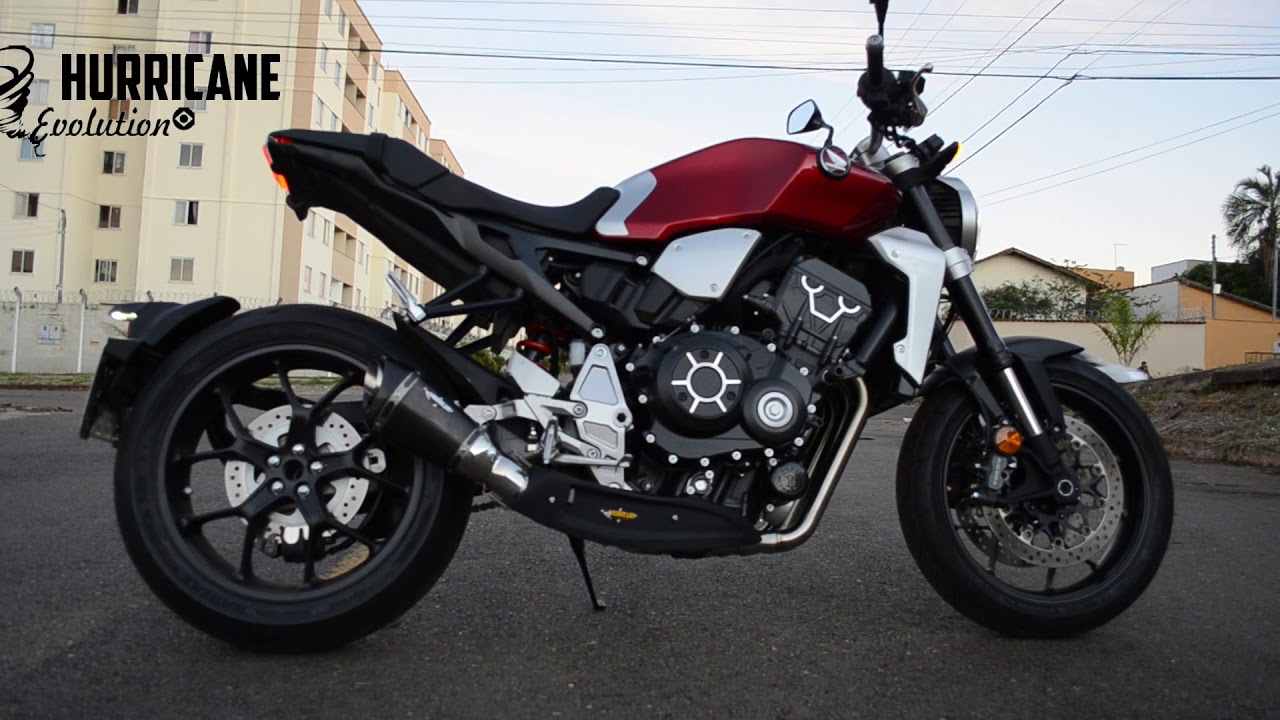 Capa do vídeo  Escapamento HF1 Carbon Full Honda CB 1000R 2019 a 2025