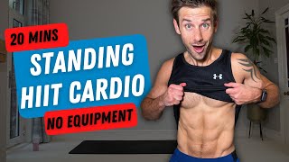 Sweaty Standing HIIT Cardio to Burn Calories, Get Fit and Feel Good | 20 Mins | No Equipment screenshot 4