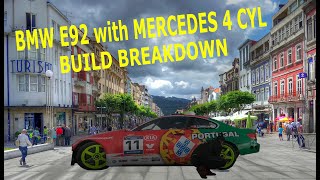 BUILD BREAKDOWN - Mercedes M111 Powered BMW E92 DRIFT CAR Portugal Drift Championship Diogo Correia