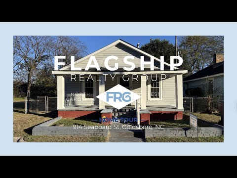 914 Seaboard St, Goldsboro, NC home video tour