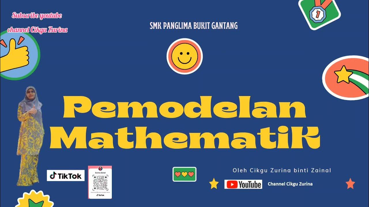 MATEMATIK TINGKATAN 5 BAB 8 PEMODELAN MATEMATIK ( PART 1)  YouTube